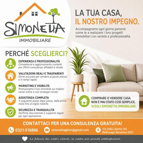SIMONETTA IMMOBILIARE - Bellinzago Novarese | Subito
