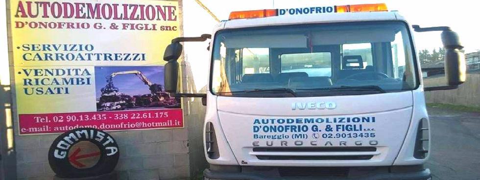 AUTODEMOLIZIONI D'ONOFRIO 3405608620 WhatsApp