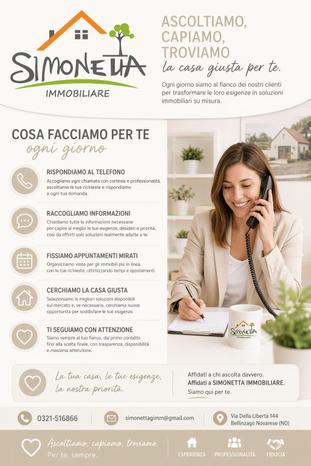 SIMONETTA IMMOBILIARE - Bellinzago Novarese | Subito