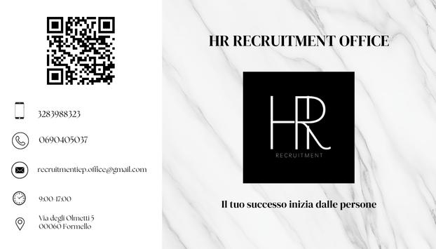 HR RECRUITMENT OFFICE - Formello | Subito