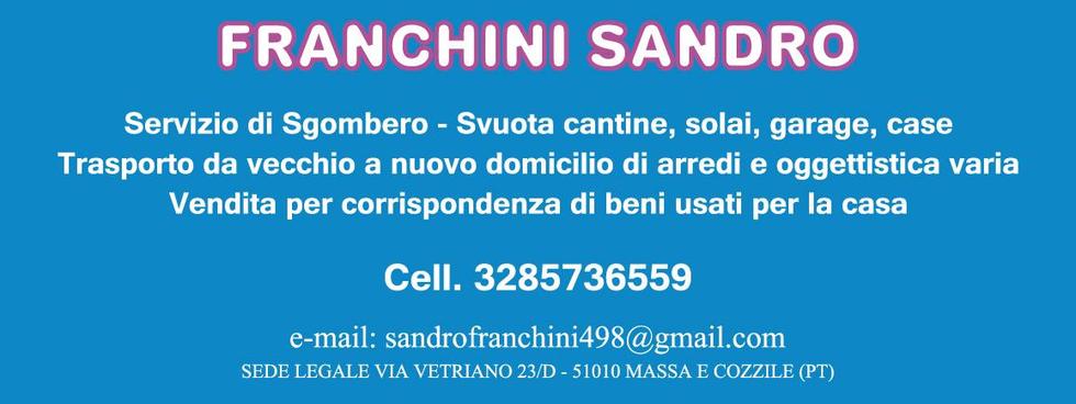 Franchini Sandro sgombero soffitte,cantine,garage