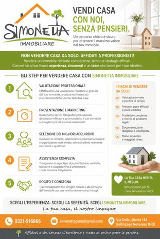 SIMONETTA IMMOBILIARE - Bellinzago Novarese | Subito