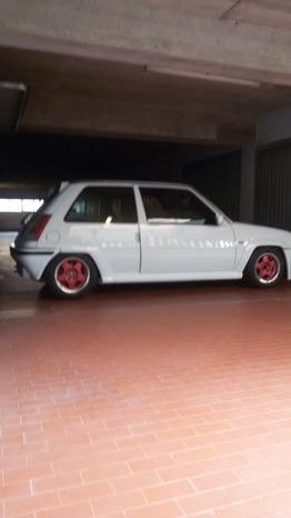 CERCHI CANALE ROVESCIATO Turbo silver 6x14 14 pollici fiat panda