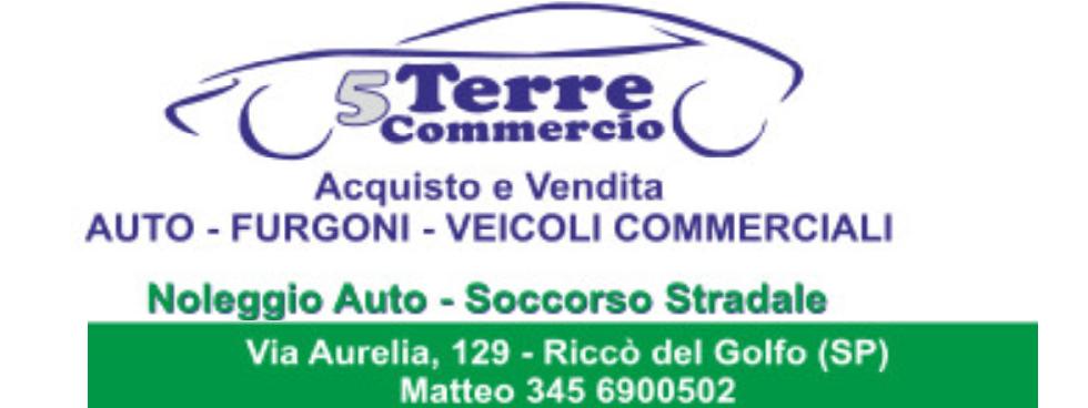 5 TERRE COMMERCIO #RICCO' CAR