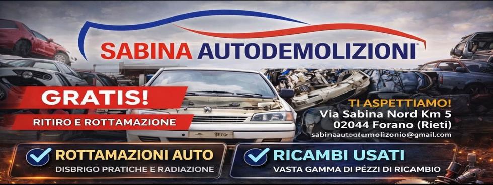 sabina autodemolizioni