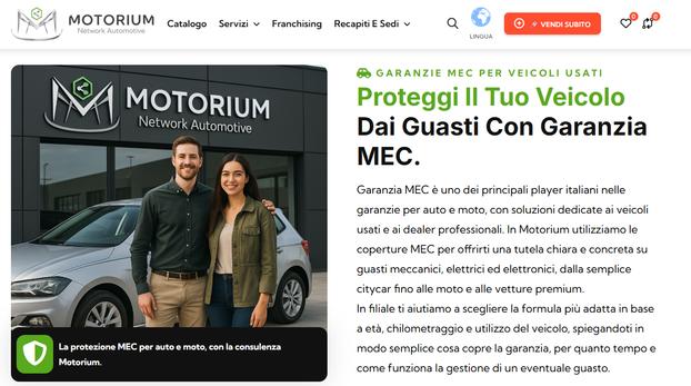Motorium Network Automotive - Roma | Subito
