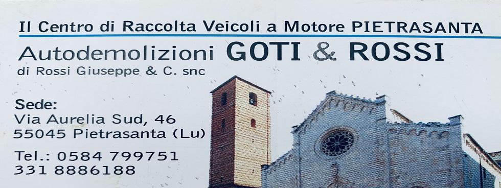 AUTODEMOLIZIONI GOTI E ROSSI SNC
