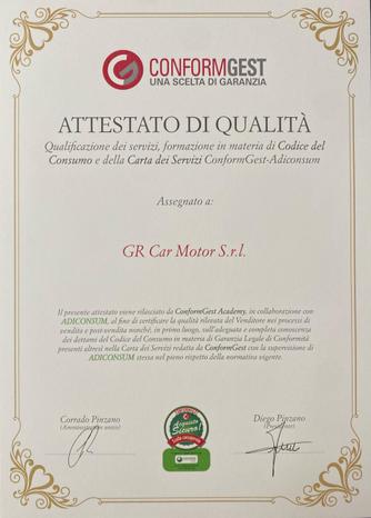 GR CAR MOTOR MULTIBRAND - Paola | Subito