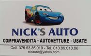 NICK'S AUTO logo