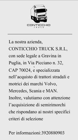 CONTICCHIO TRUCK SRL - Gravina in Puglia | Subito