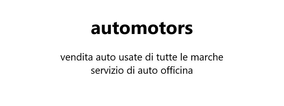 AUTOMOTORS