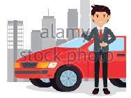 Venditore d'auto. logo