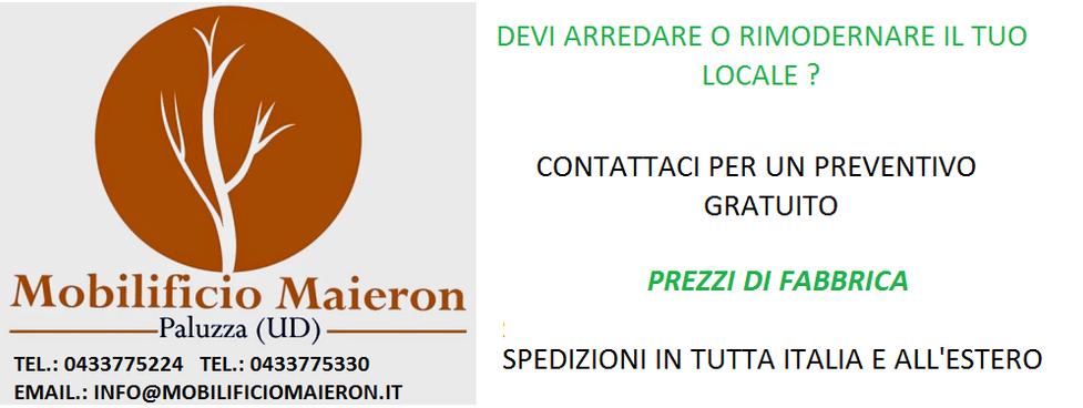 Maieron Fabbrica Sedie e Tavoli Bar Ristorante