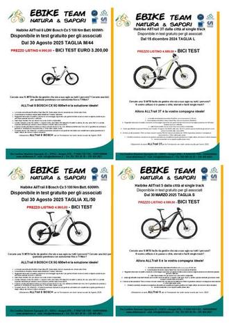 EBIKE TEAM NATURA & SAPORI - Roma | Subito