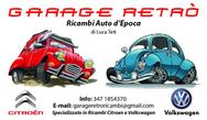 Garage Retro' Ricambi Citroen e VW d'Epoca