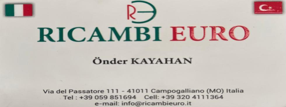 RICAMBI EURO