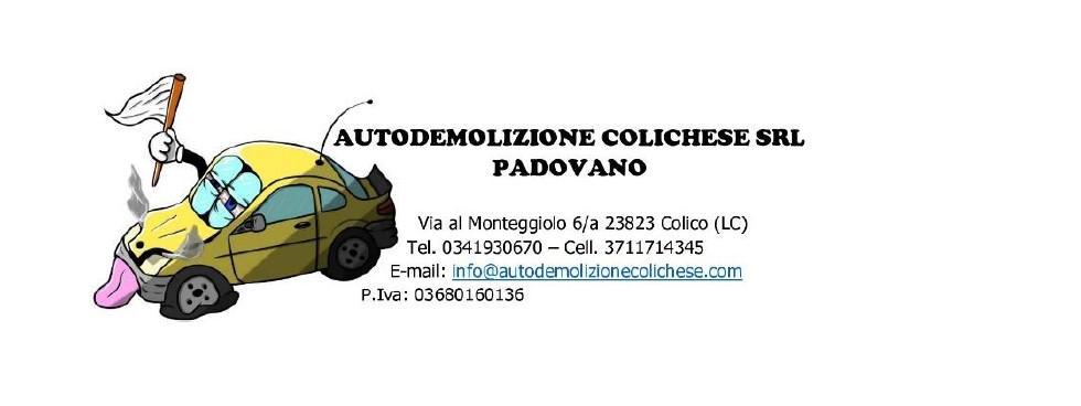 Autodemolizione Colichese S.r.l